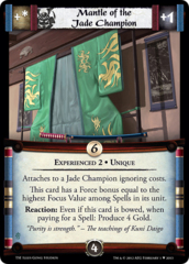 Mantle of the Jade Champion Experienced 2